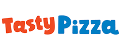 tasty pizza logo